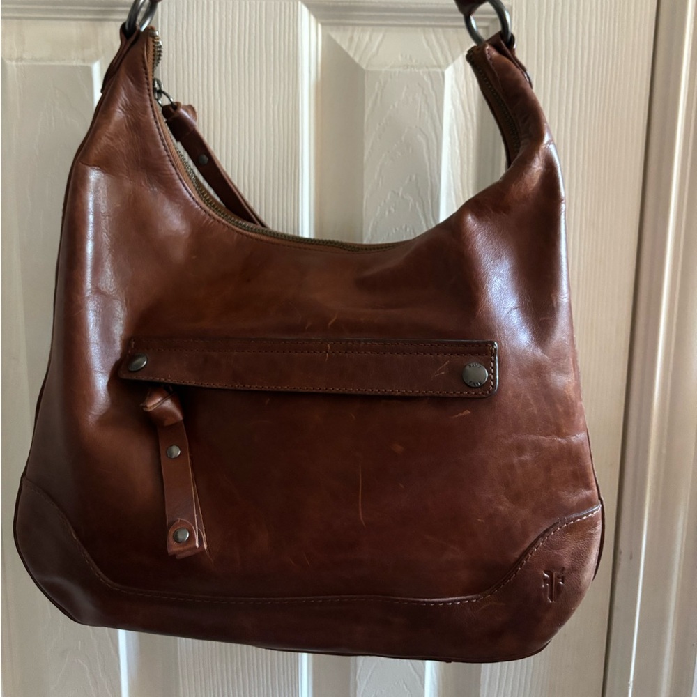 NWT Frye Melissa Zip Hobo Purse